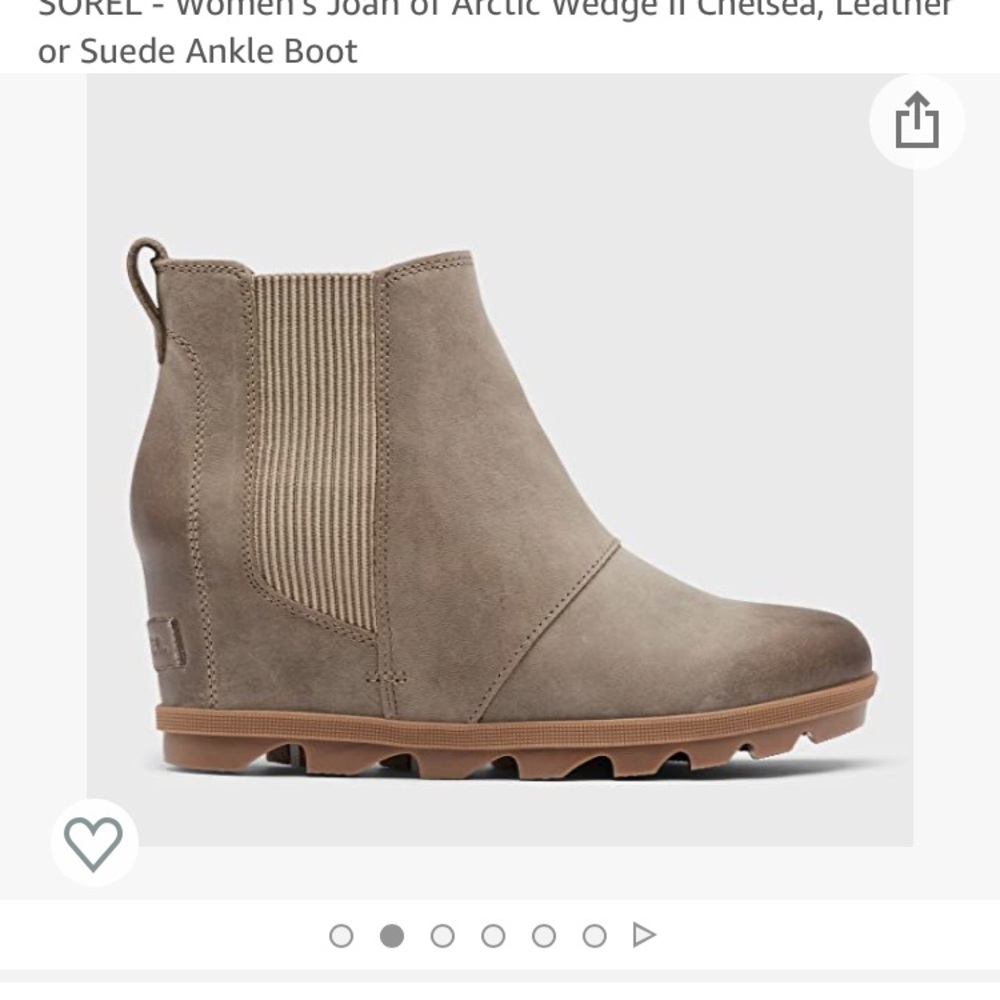 Sorel Women's Heeled Boots in Taupe